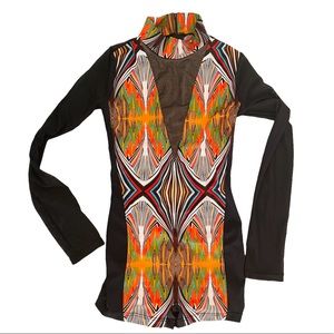 Weissman Dancewear Outfit/Leotard Size LC (Children's Large)